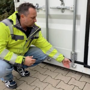 Ladungssicherung in Containern